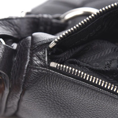 Prada Vitello Daino Hobo Black 12 of 12