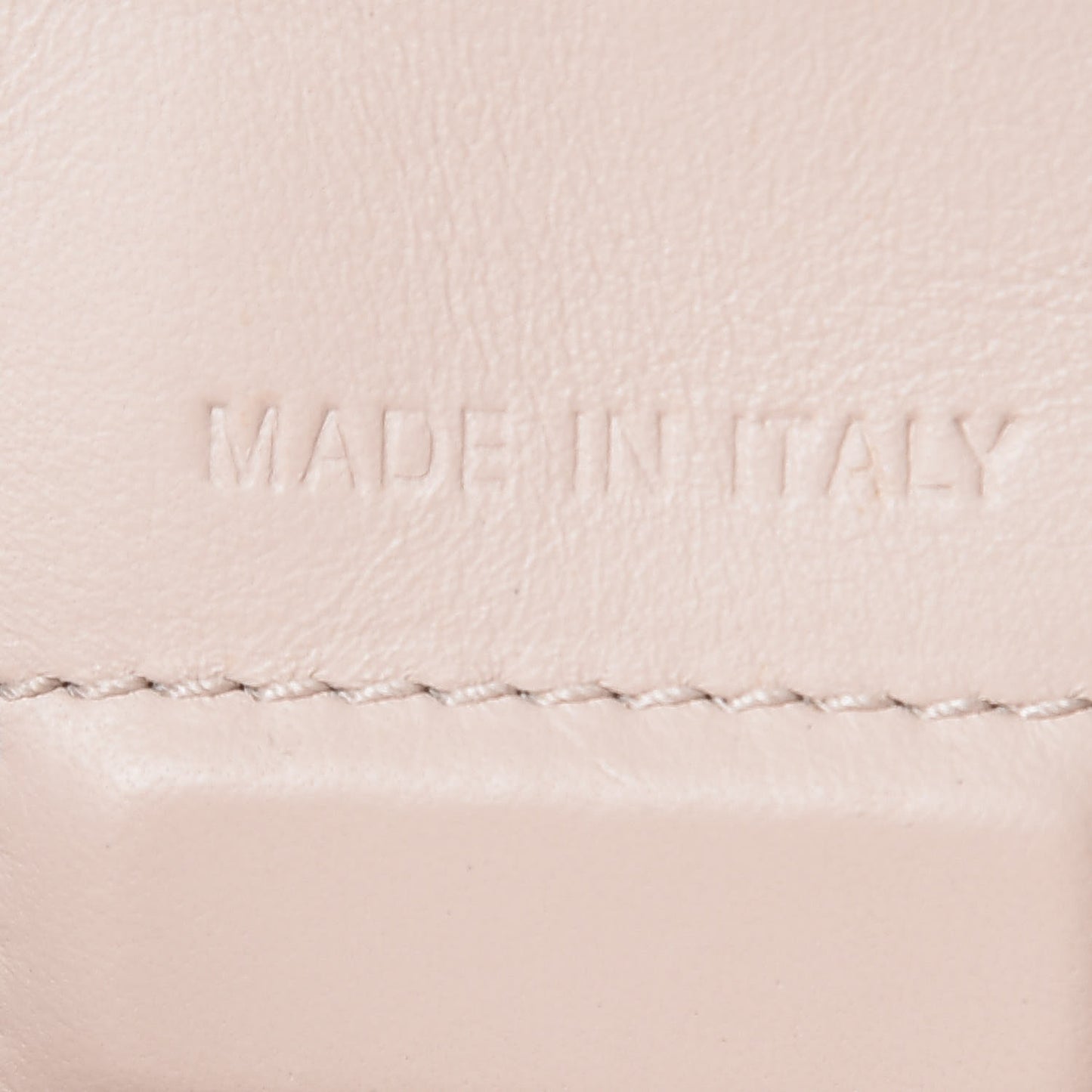 Grained Calfskin Medium Diorever Flap Tapioca