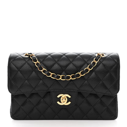 Chanel Caviar Quilted Small Double Flap Black 1 of 11