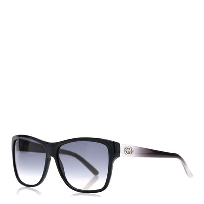Gucci Acetate Square Ombre GG Sunglasses GG3579S Black 1 of 8