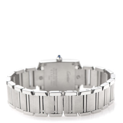 Cartier Stainless Steel 20mm Tank Francaise Quartz Watch 4 of 6