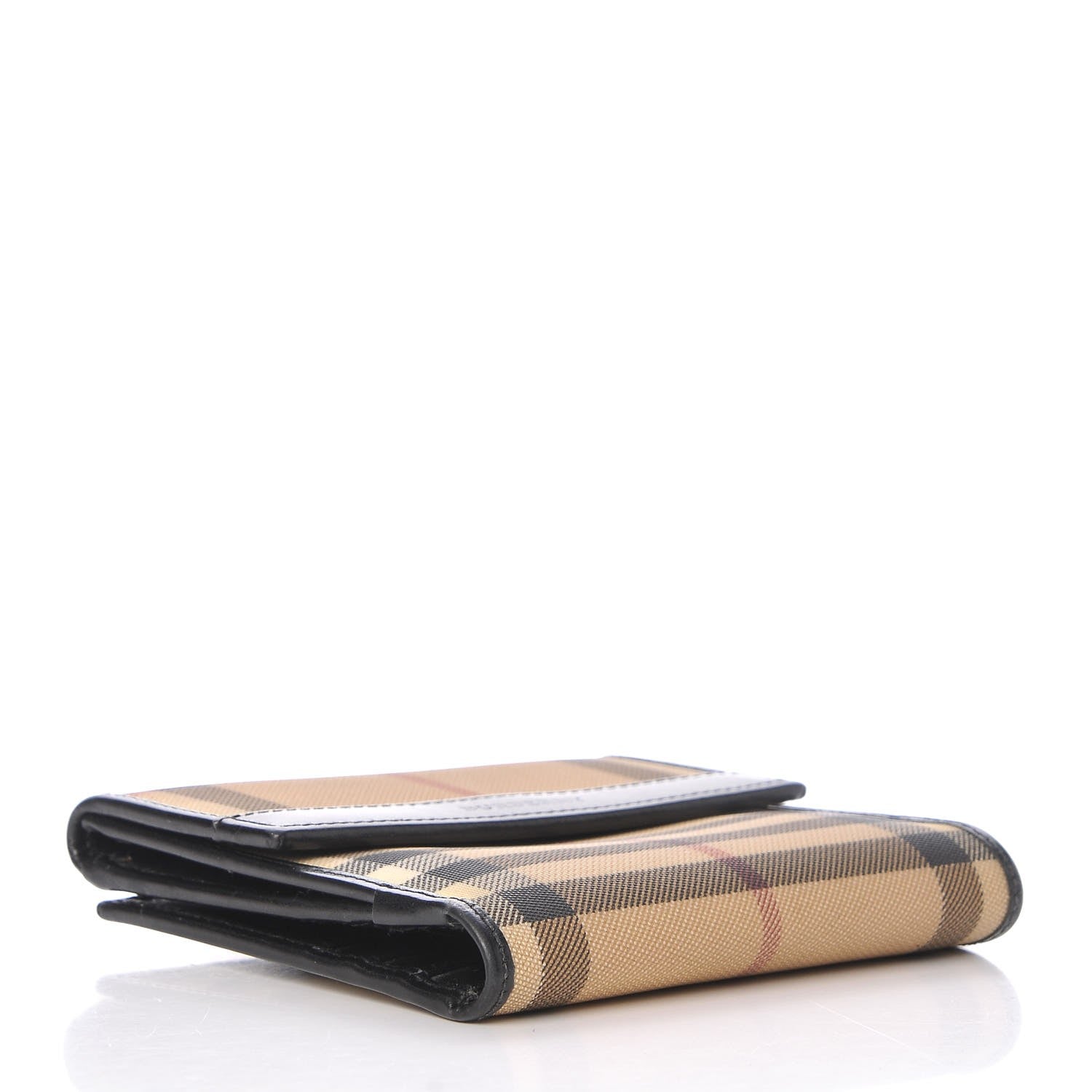 Burberry House Check Compact Wallet Black 4 of 10