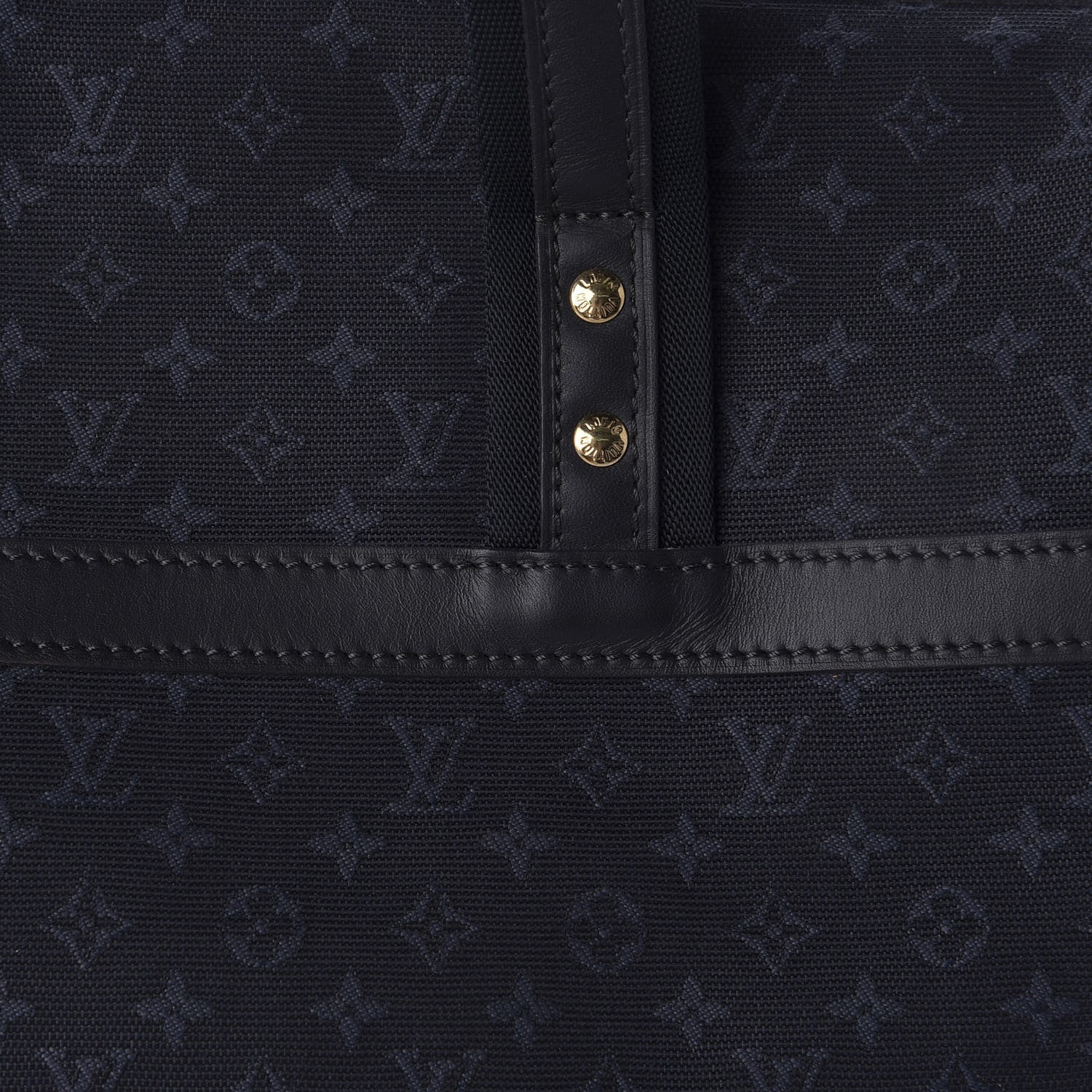 Louis Vuitton Mini Monogram Josephine GM Blue 8 of 8