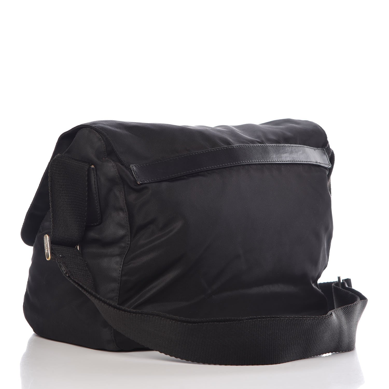 Prada Nylon Vela Messenger Bag Black 3 of 20