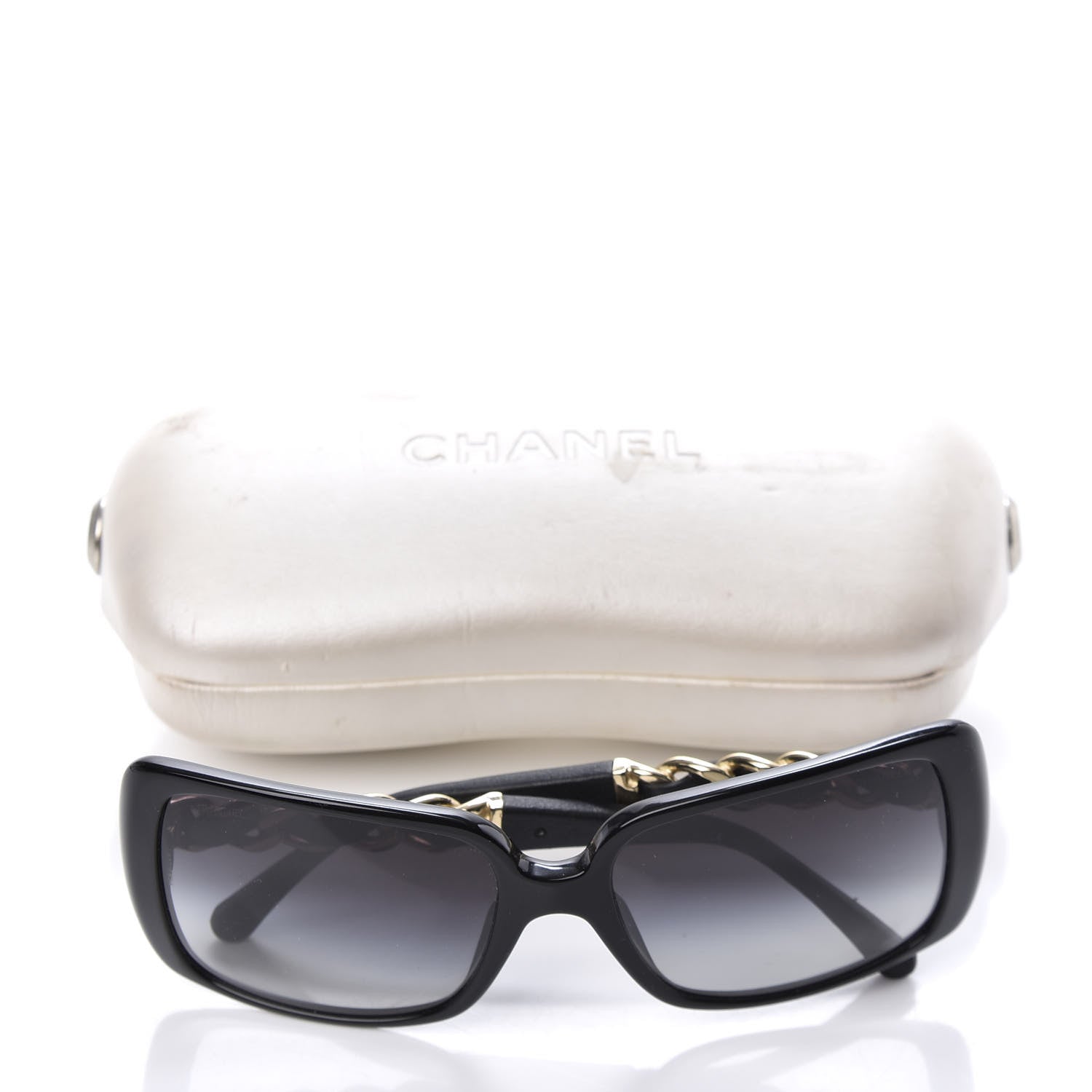 Chanel Chain Sunglasses 5208-Q Black 8 of 8