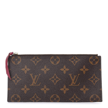Louis Vuitton Monogram Felicie Chain Wallet Zippered Insert 1 of 7