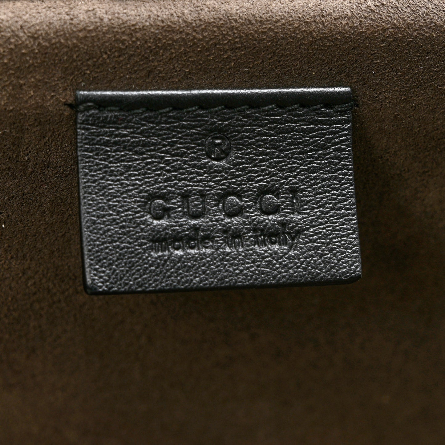 GG Supreme Monogram Four Wheel Suitcase Black