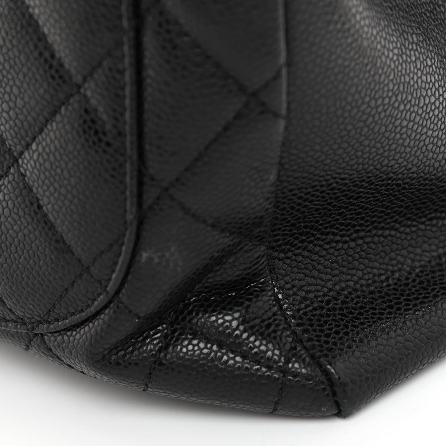 Chanel Caviar Quilted Grand Shopping Tote GST Black 11 of 11