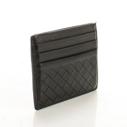 Bottega Veneta Nappa Intrecciato VN Card Case Nero Black 3 of 7