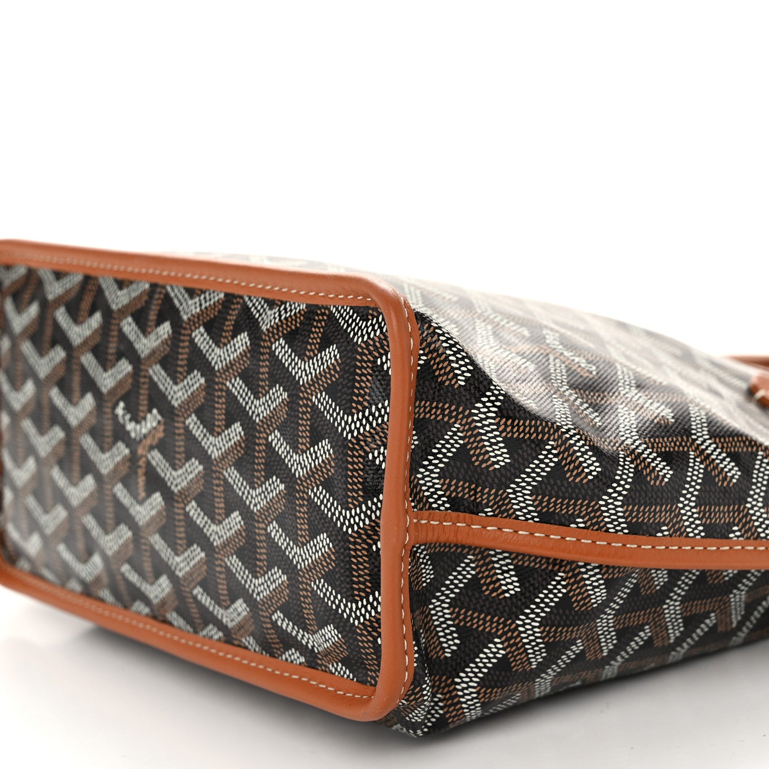 Goyard Goyardine Reversible Mini Anjou Black Gold 17 of 18