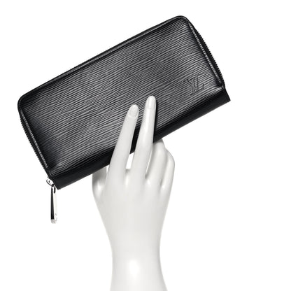 Louis Vuitton Epi Zippy Wallet Black 2 of 6