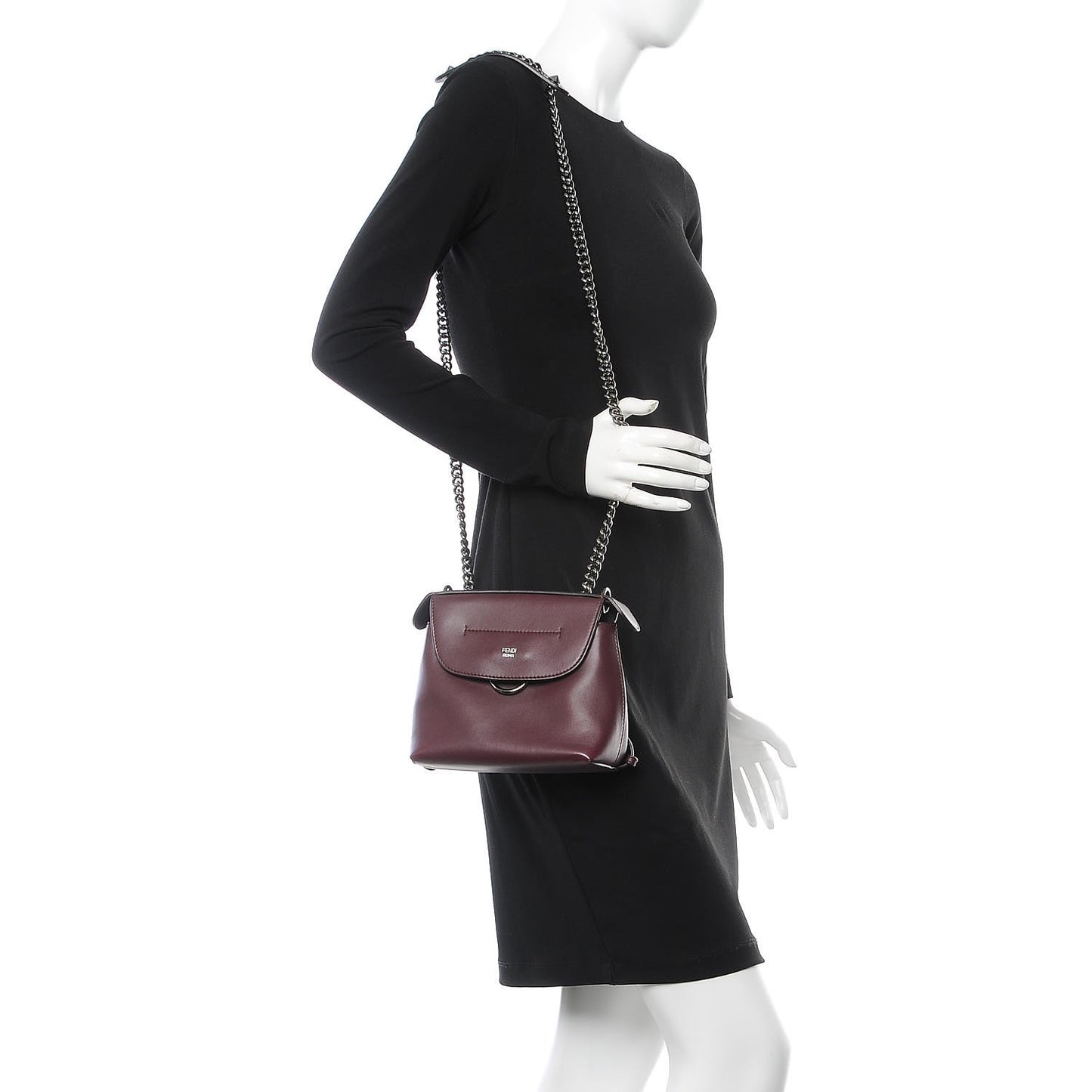 Vitello Century Opaco Mini Back to School Backpack Bordeaux