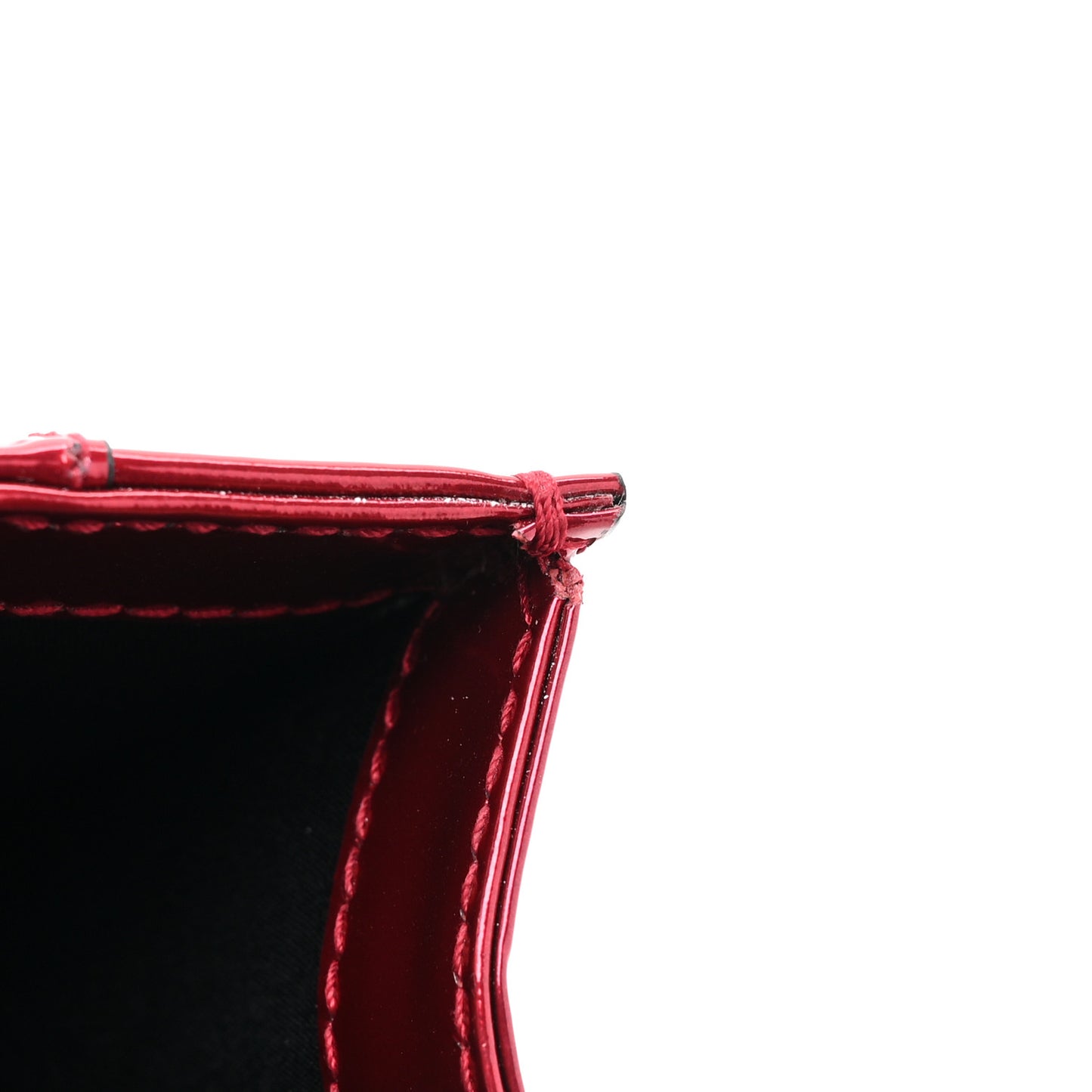 Patent Serpenti Forever Crossbody Red