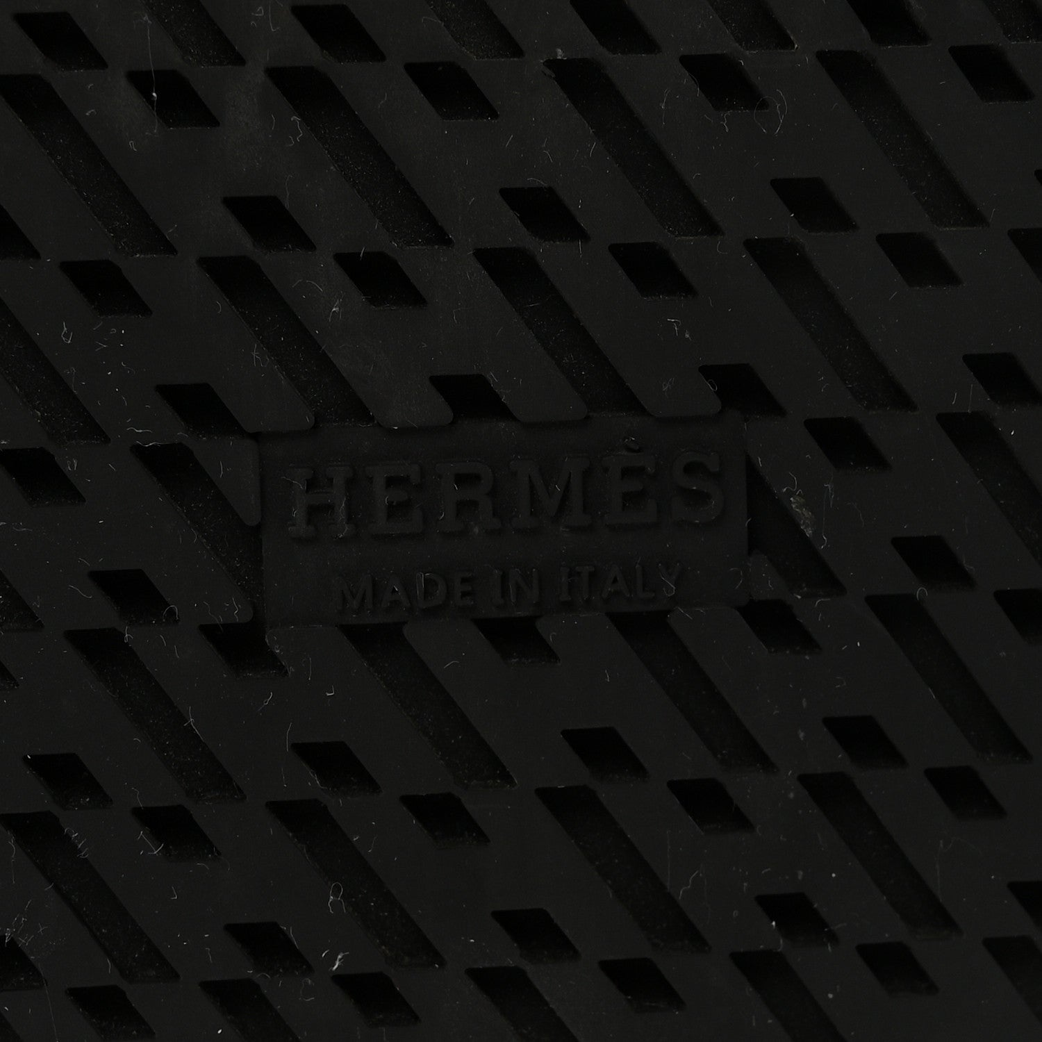 Hermes Calfskin Womens Chypre Sandals 40 Black 7 of 10