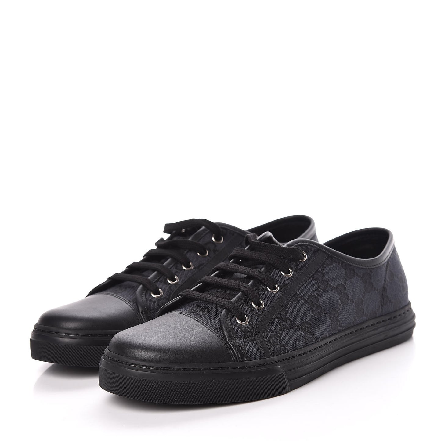 Monogram Mens Sneakers 8.5 Black Piombo