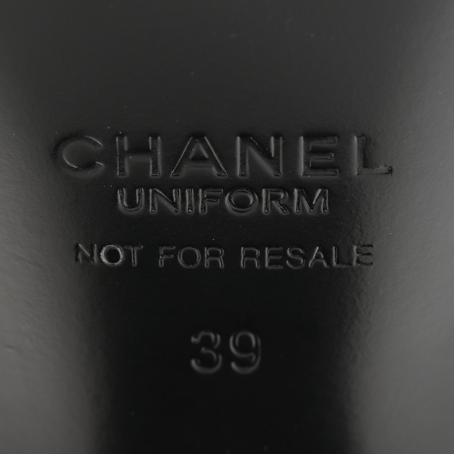 Chanel Lambskin Cap Toe CC Pumps 39 Beige Black 6 of 9