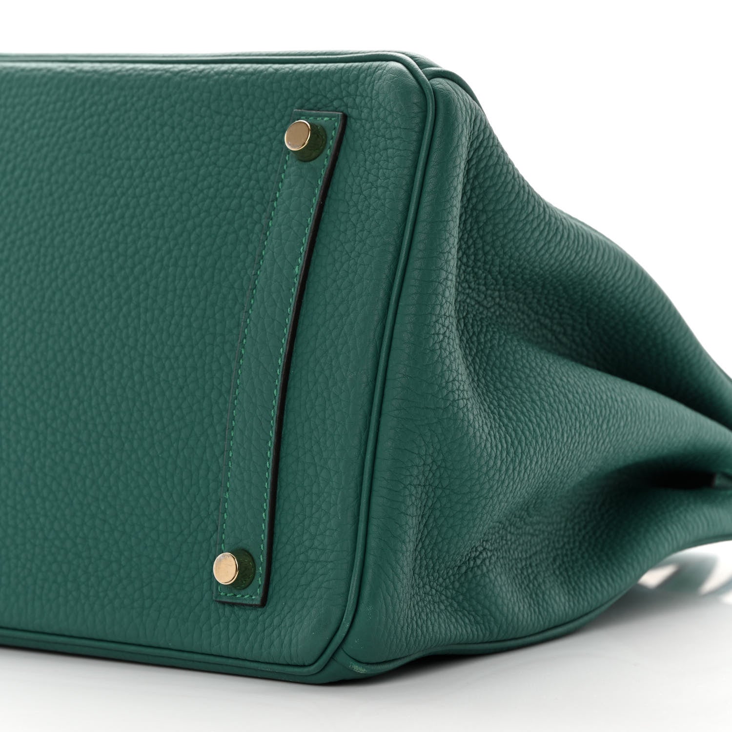 Hermes Togo Birkin 35 Malachite 10 of 14
