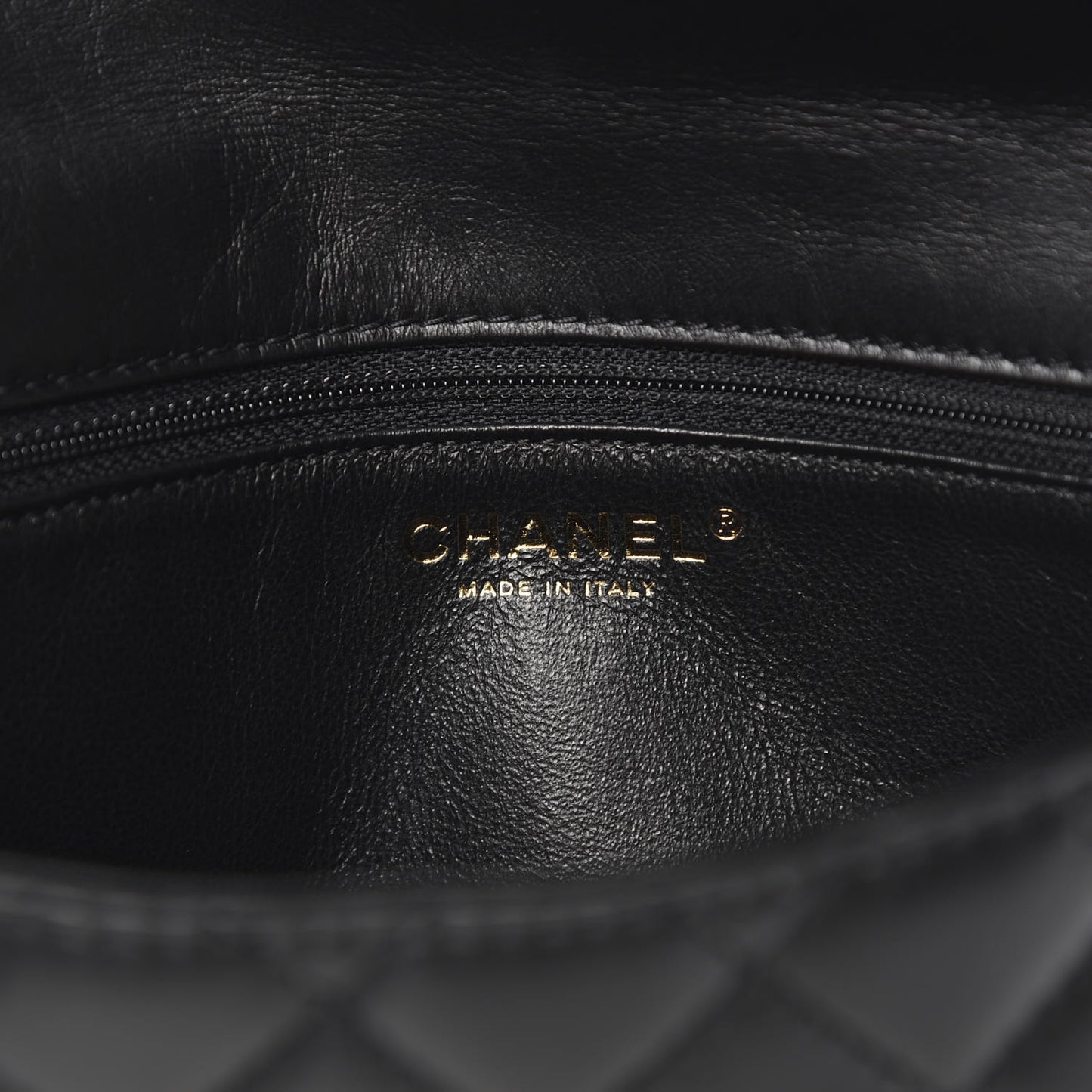 Aged Calfskin Quilted Reissue 2.55 Clutch Black