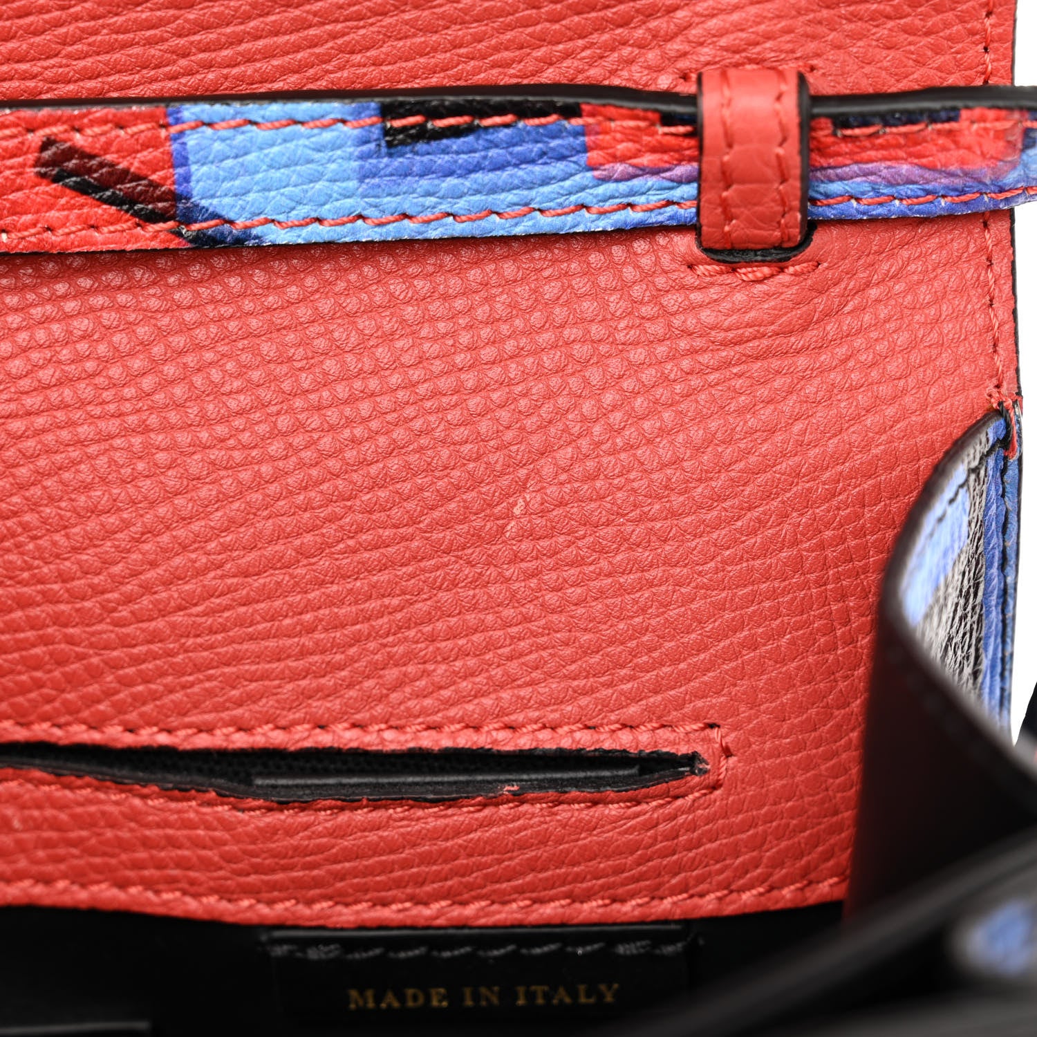 Burberry Calfskin Graffiti Print Small Macken Crossbody Bag Black