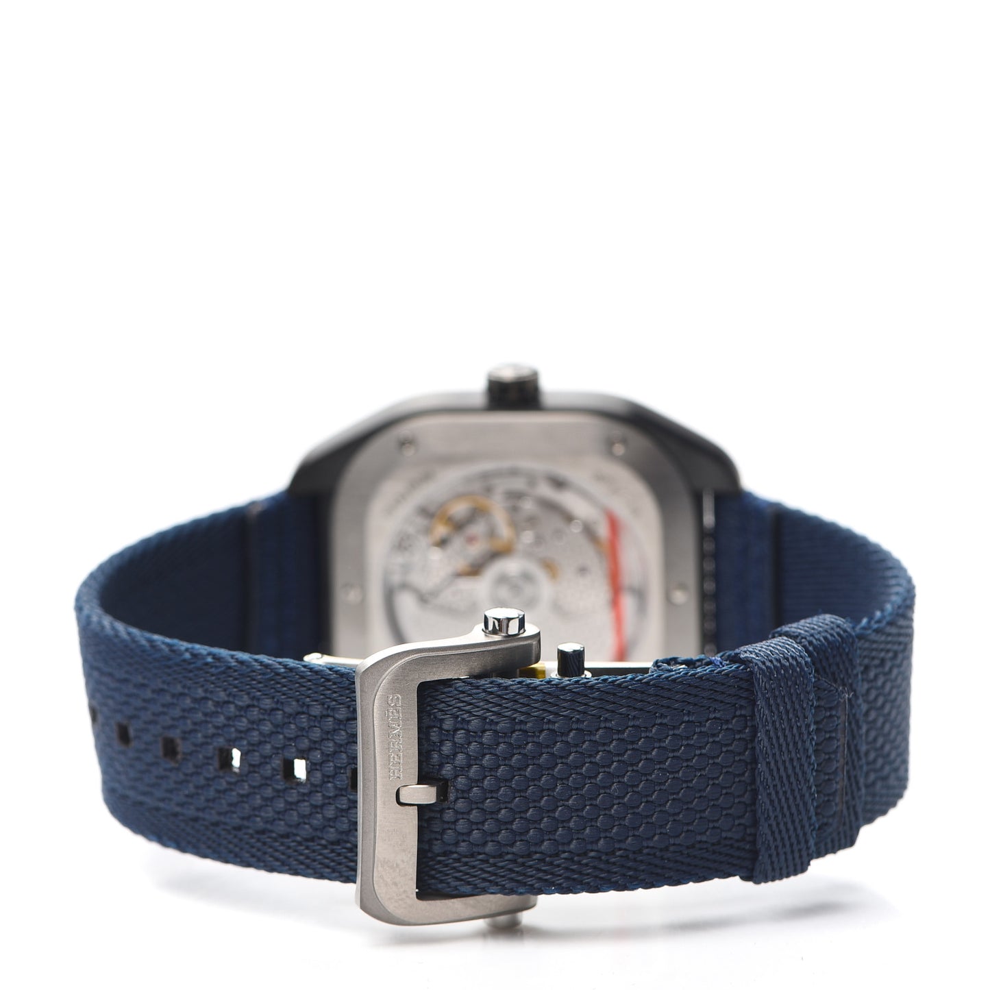 DLC Coated Titanium Nylon 39mm H08 Automatic Watch Bleu Abysse
