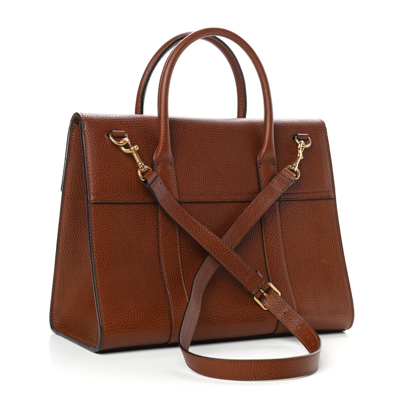 Natural Vegetable Tanned Bayswater Shoulder Bag Oak