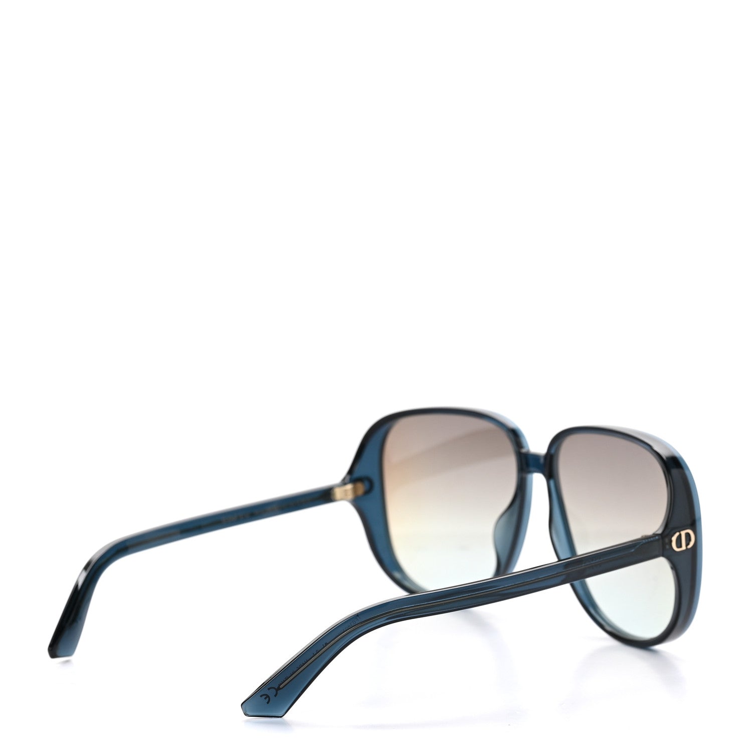 Christian Dior Transparent Acetate D-Doll Sunglasses Blue 4 of 7