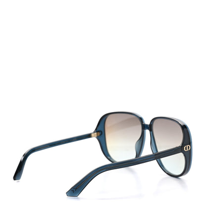 Christian Dior Transparent Acetate D-Doll Sunglasses Blue 4 of 7