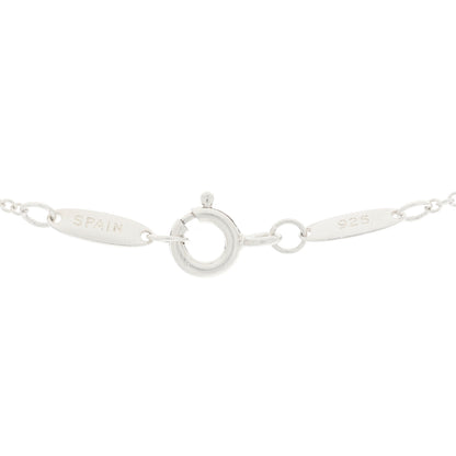 Tiffany Sterling Silver 16mm Elsa Peretti Open Heart Pendant Necklace 5 of 5