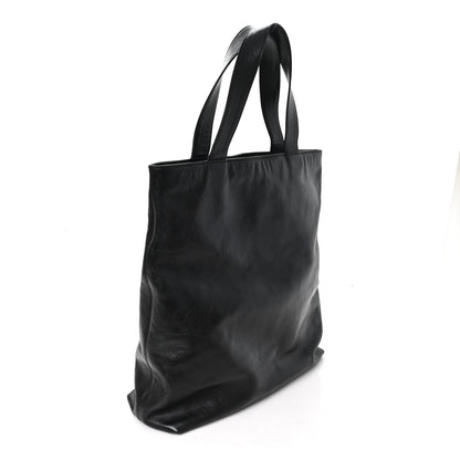 Chanel Lambskin CC Embossed Tote Black 3 of 11