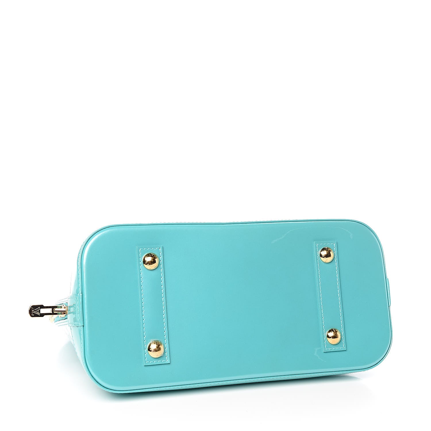 Louis Vuitton Vernis Alma PM Blue Lagon 4 of 8