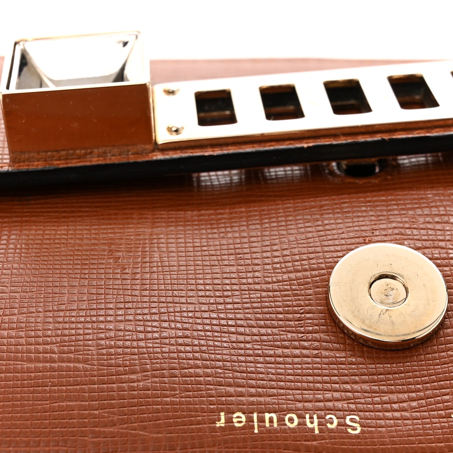 Linosa Calfskin Mini PS11 Classic Shoulder Bag Nice Tan