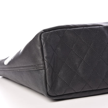 Chanel Canvas Karl Lagerfeld Mobile Art Tote Black 8 of 10