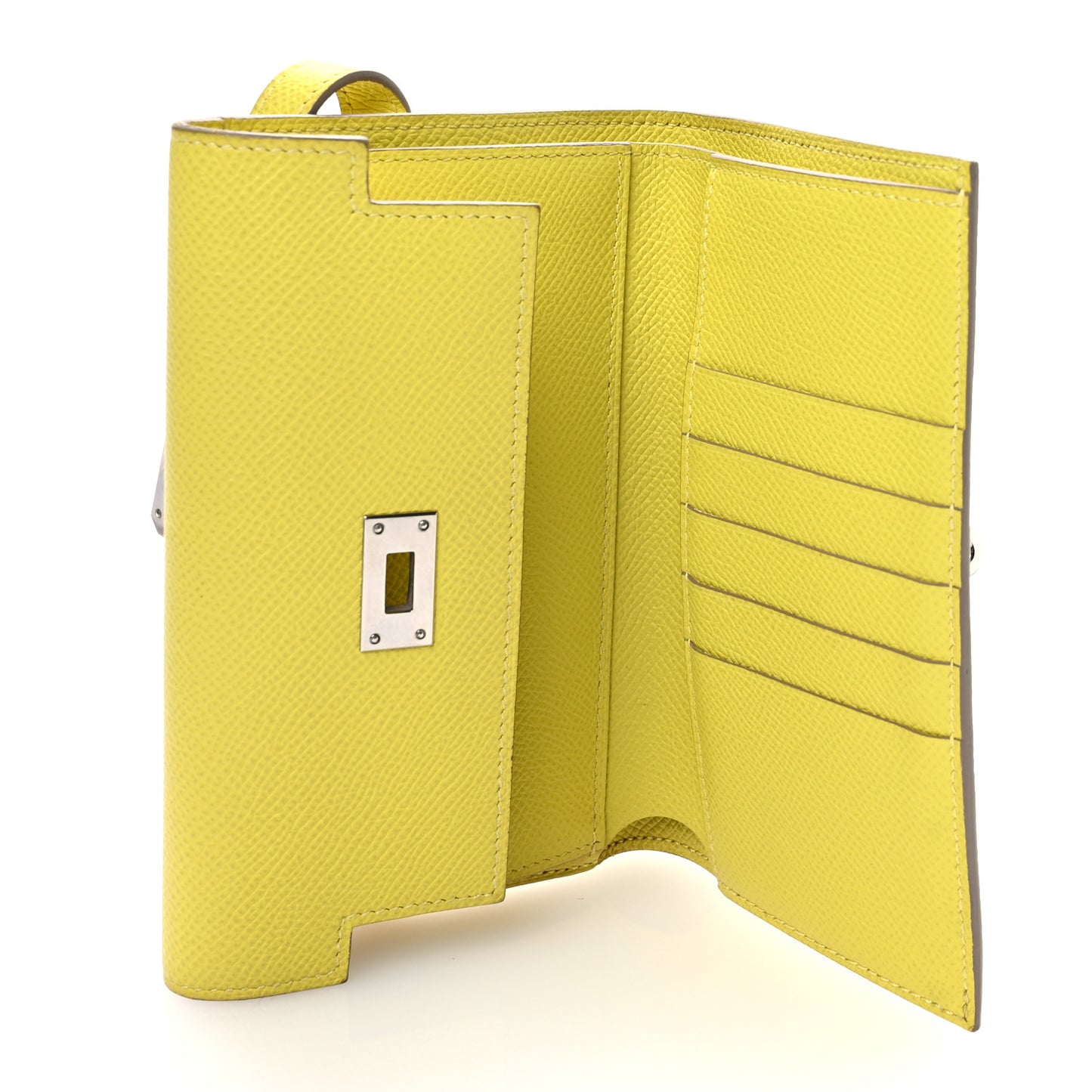 Epsom Medium Kelly Wallet Lime
