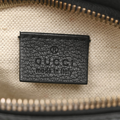 Gucci Grained Calfskin Small Logo Belt Bag Black 6 of 11