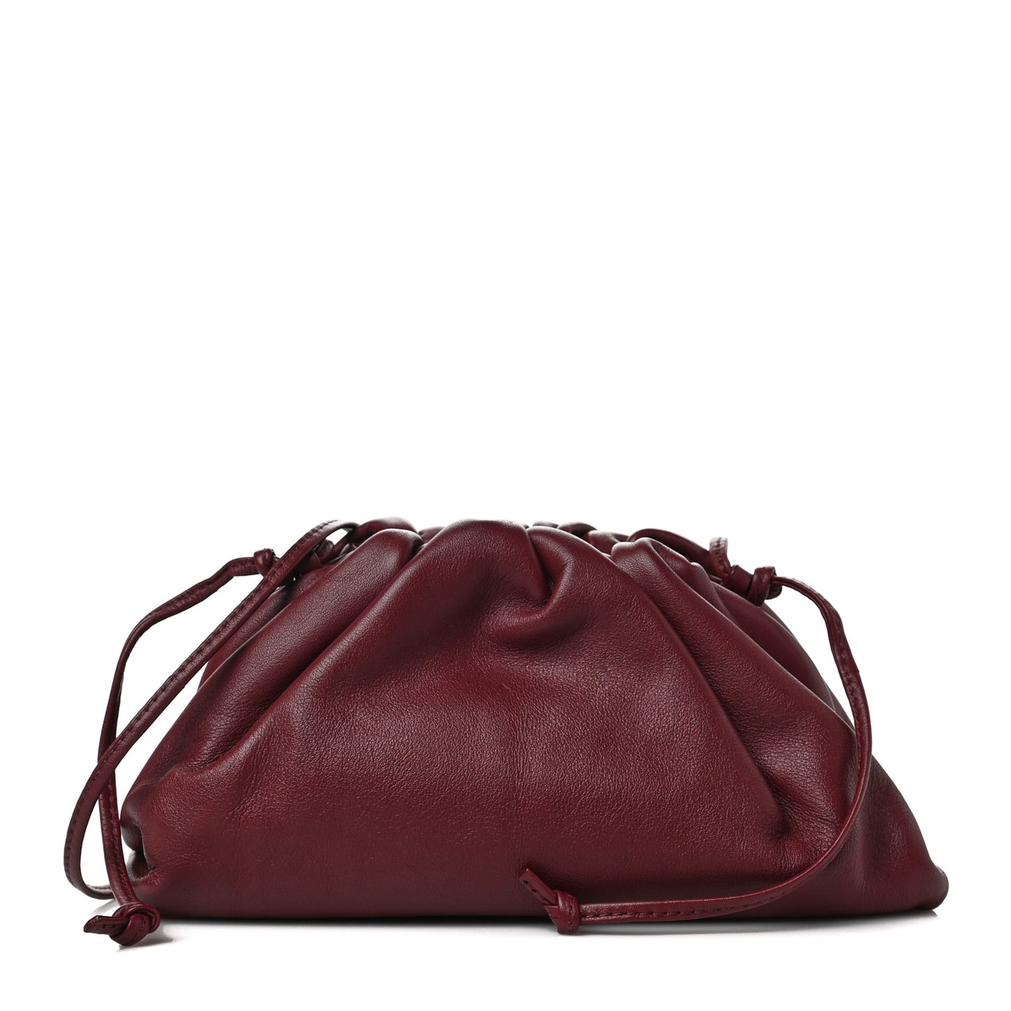 Butter Calfskin The Mini Pouch Bordeaux