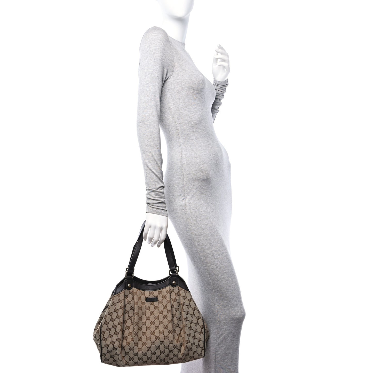 Monogram Shoulder Bag Dark Brown