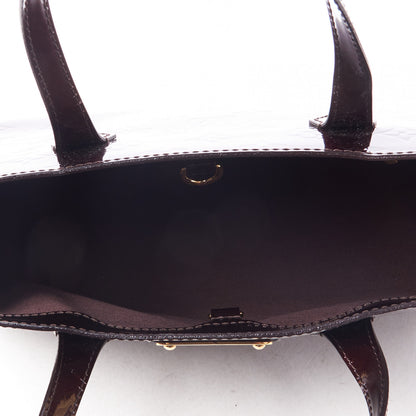 Louis Vuitton Vernis Wilshire PM Amarante 8 of 8