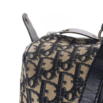 Christian Dior Monogram Boston Navy Blue 13 of 19