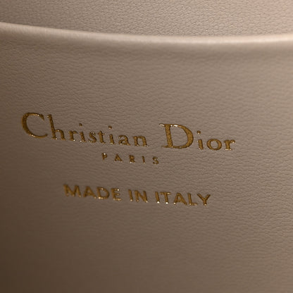 Christian Dior Metallic Calfskin Macrocannage Small Toujours Vertical Tote Gold 6 of 10