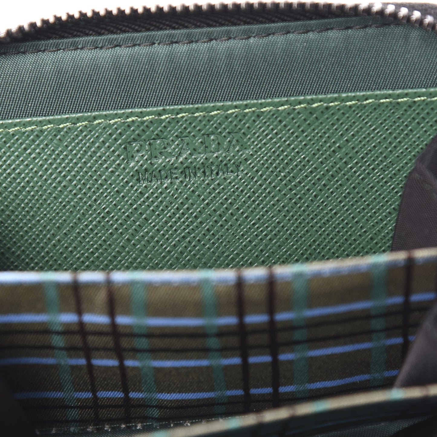 Tessuto Nylon Camouflage Print Card Holder Fumo