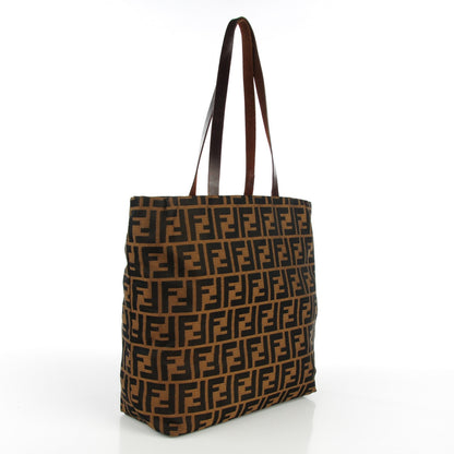 Fendi Zucca Small Tote Tobacco 3 of 9