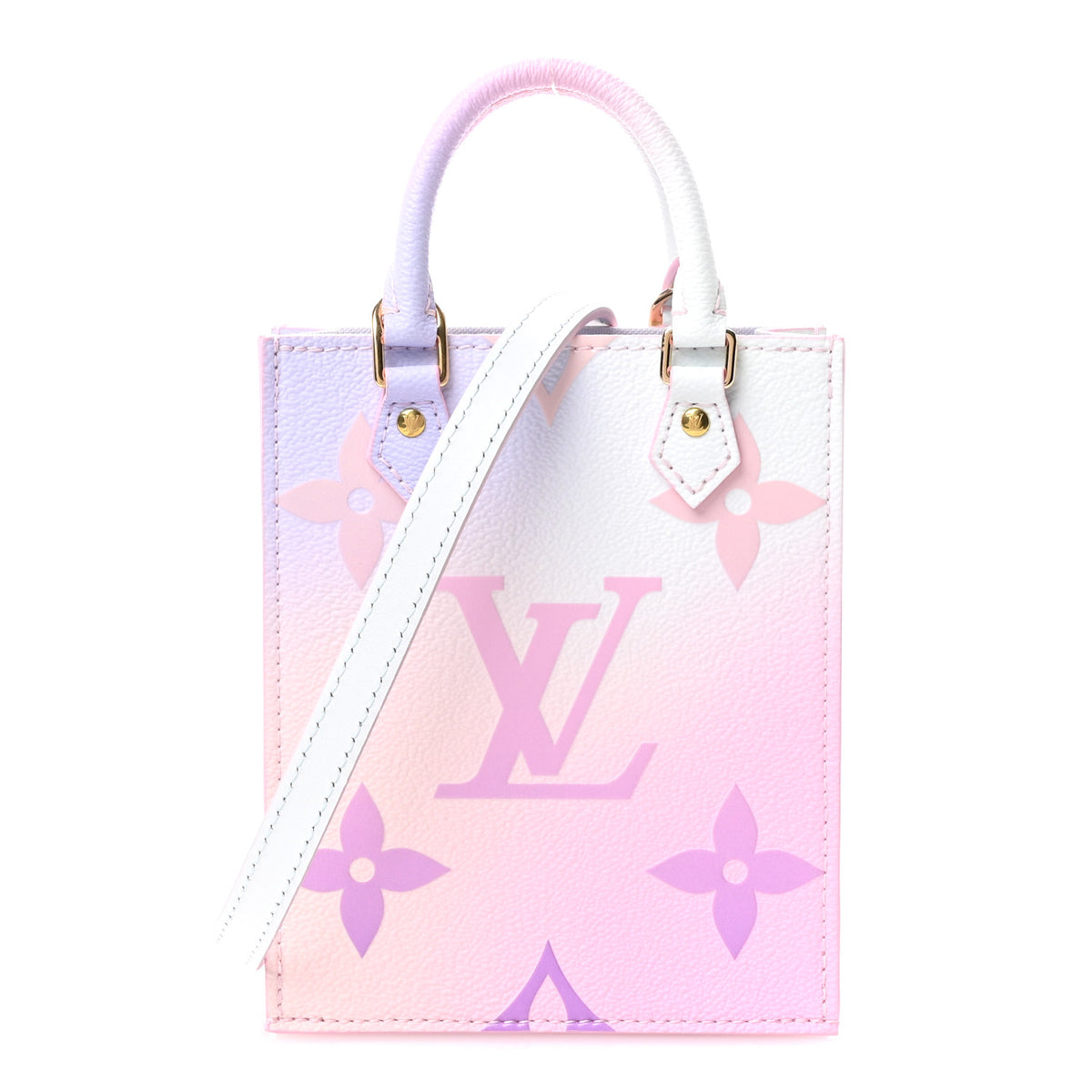 Monogram Giant Spring In The City Petit Sac Plat Sunrise Pastel