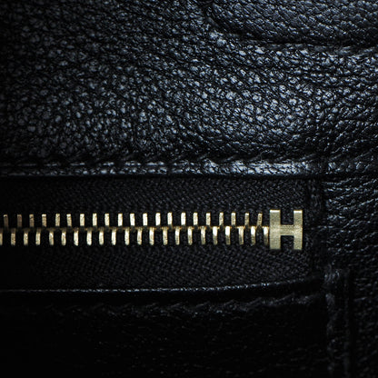 Hermes Togo Birkin 25 Black 13 of 34