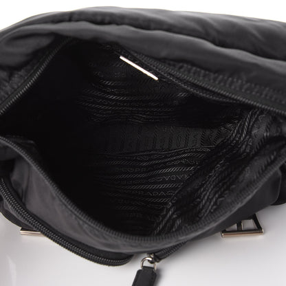Prada Nylon Vela Messenger Bag Black 5 of 7