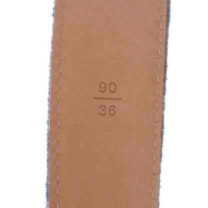 Louis Vuitton Monogram Denim Belt 90 36 7 of 7