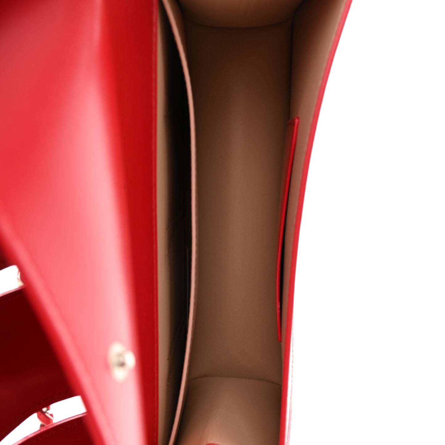 Calfskin Small Slash Bag Welsh Red