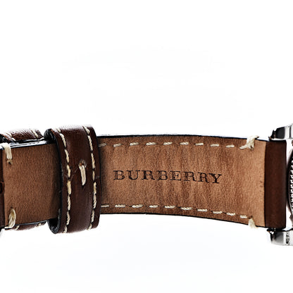Burberry Stainless Steel Calfskin 38mm Utilitarian Quartz Watch BU7823 6 of 12