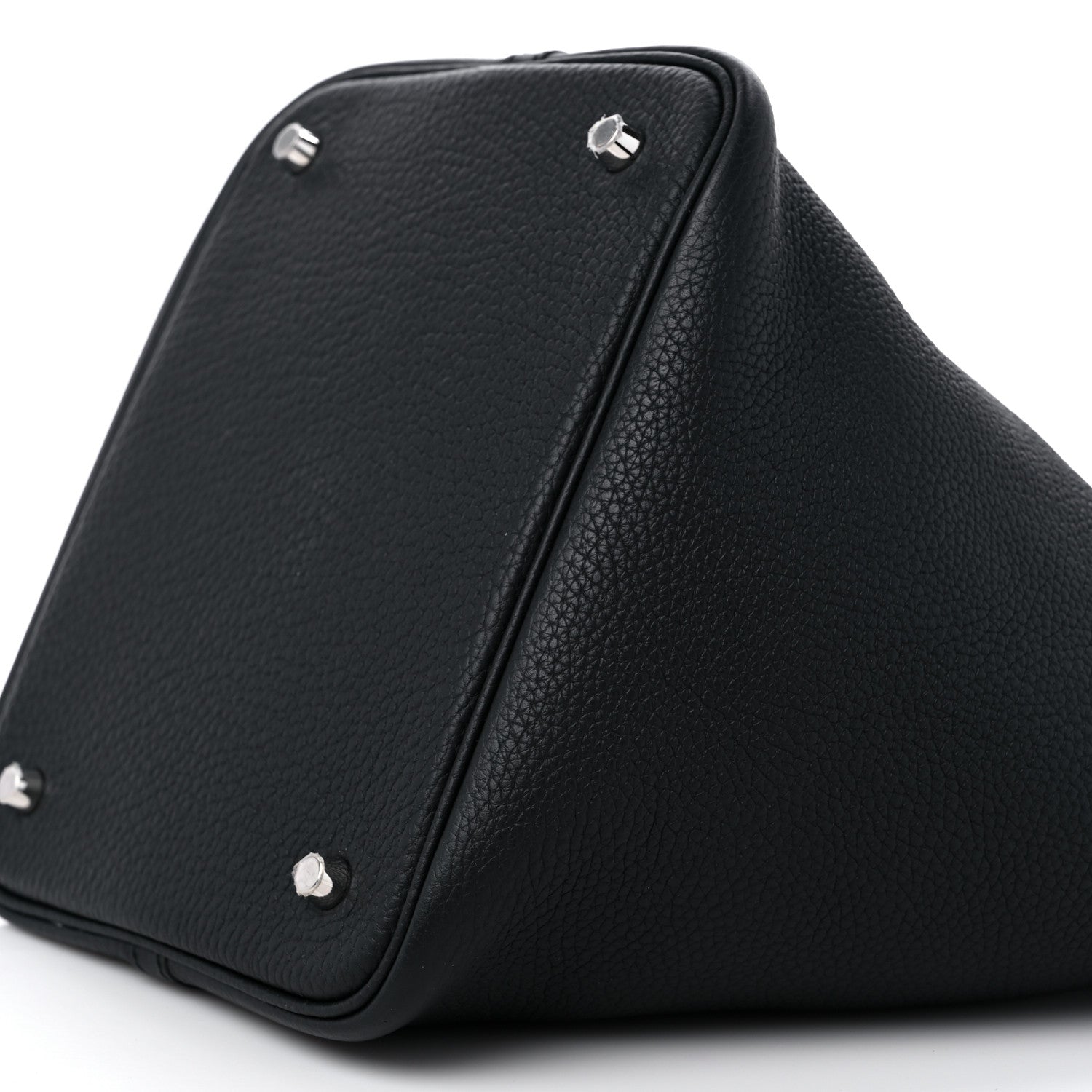 Hermes Taurillon Clemence Picotin Lock 22 MM Black 8 of 8