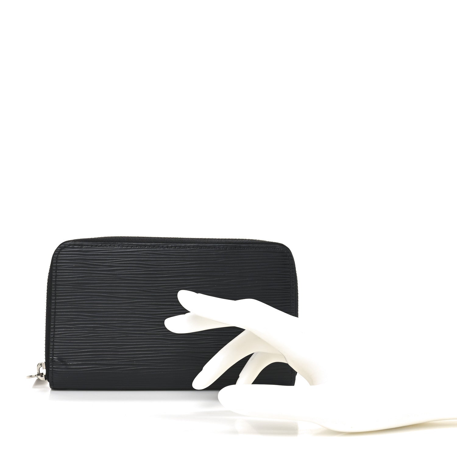 Louis Vuitton Epi Zippy Compact Wallet Black 2 of 6