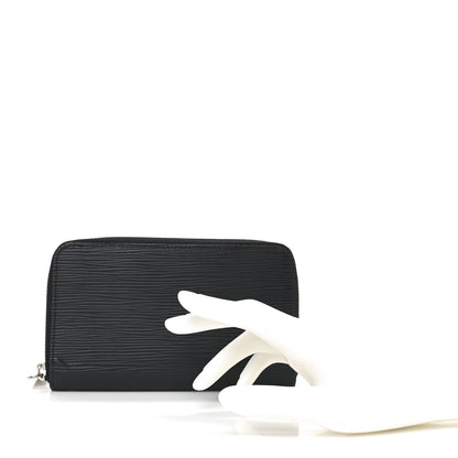Louis Vuitton Epi Zippy Compact Wallet Black 2 of 6